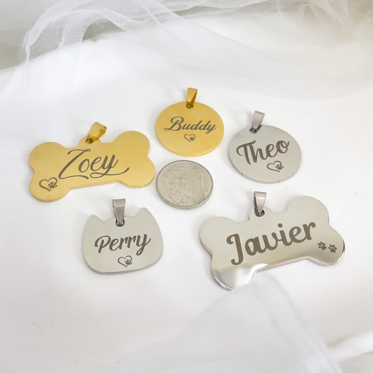 Pet Tags (with back to back engraving) - Marilag Accessories PH