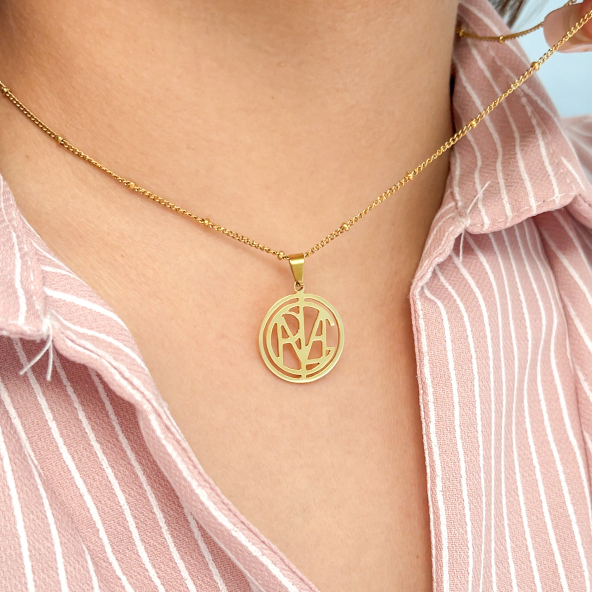 Monogram Necklace