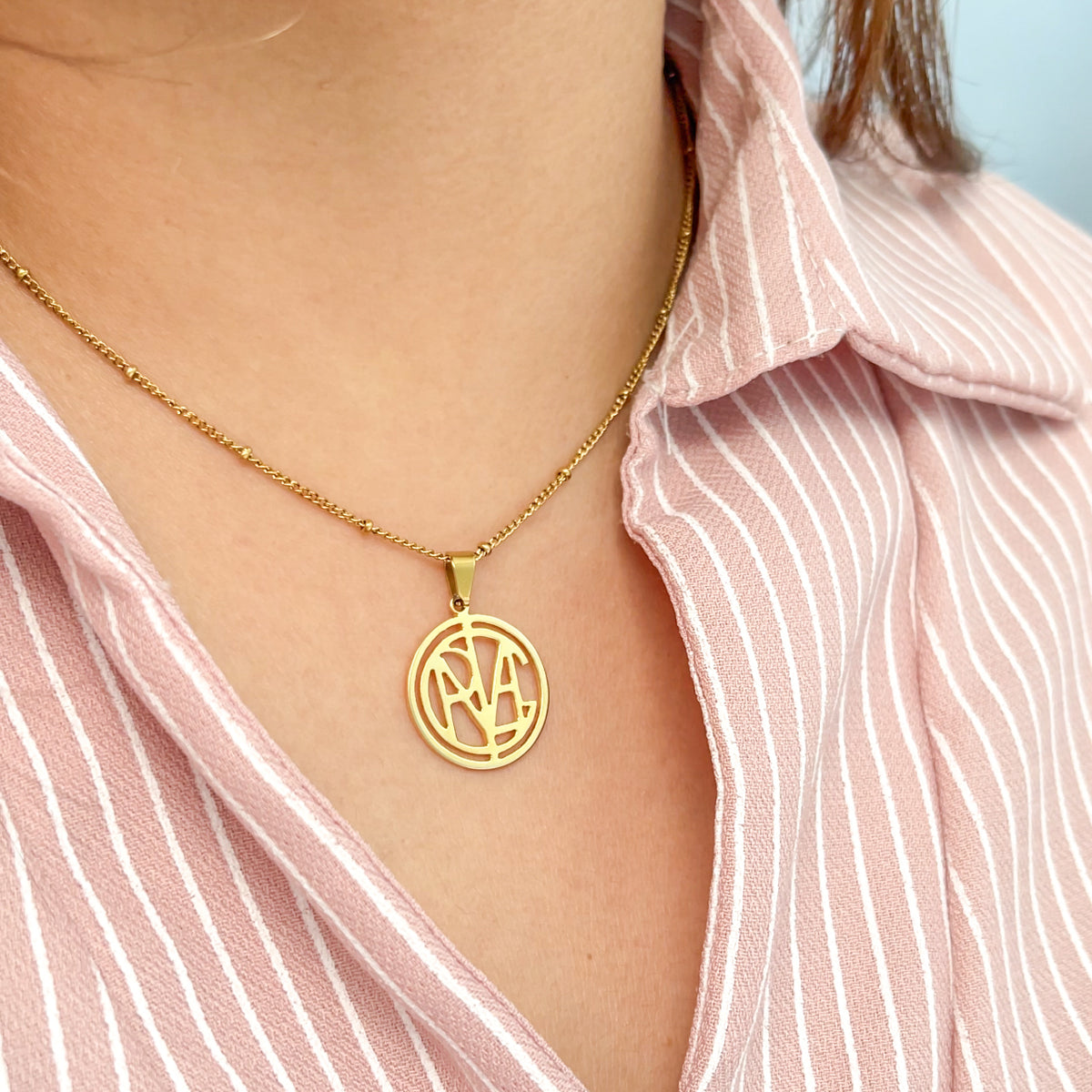 Monogram Necklace