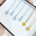 Zodiac Disc Necklace