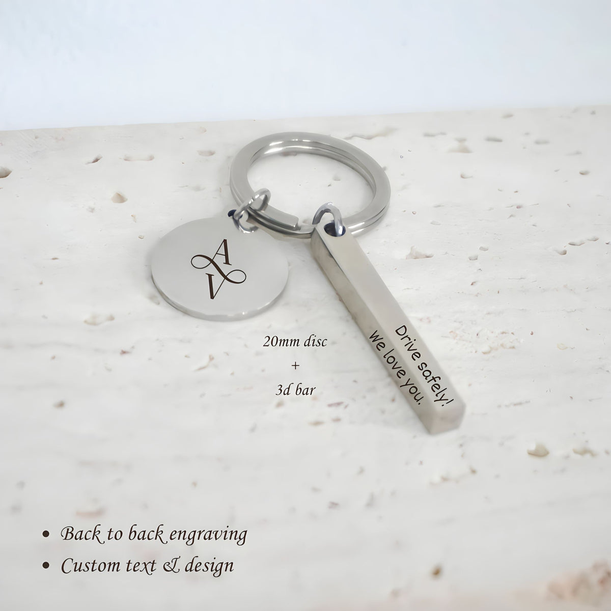 Custom Keychains with 2 Charms - Marilag Accessories PH