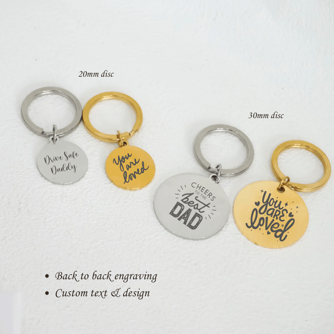 Custom Keychains with 1 Charm - Marilag Accessories PH