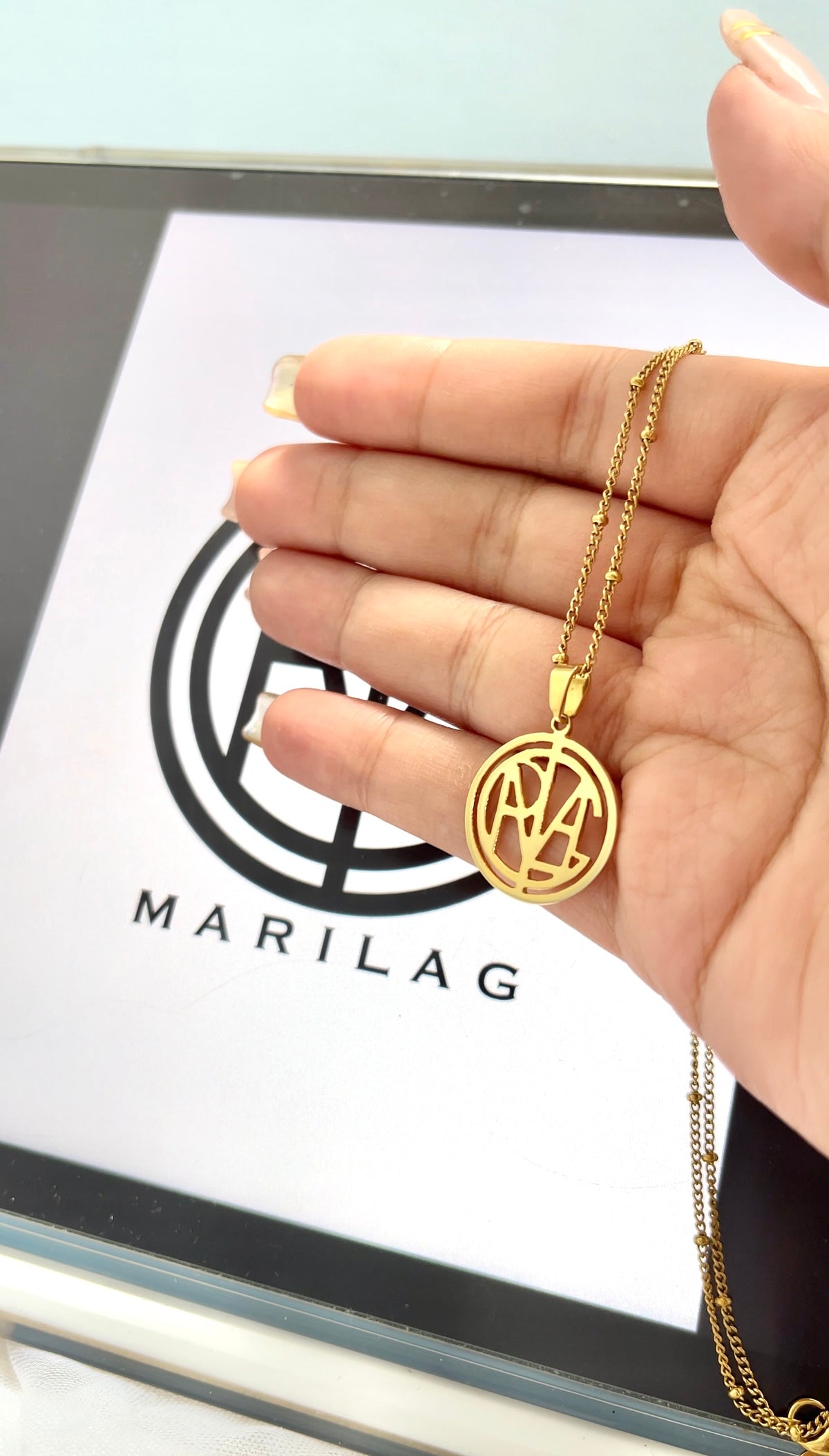 Monogram Necklace