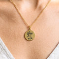 Zodiac Disc Necklace