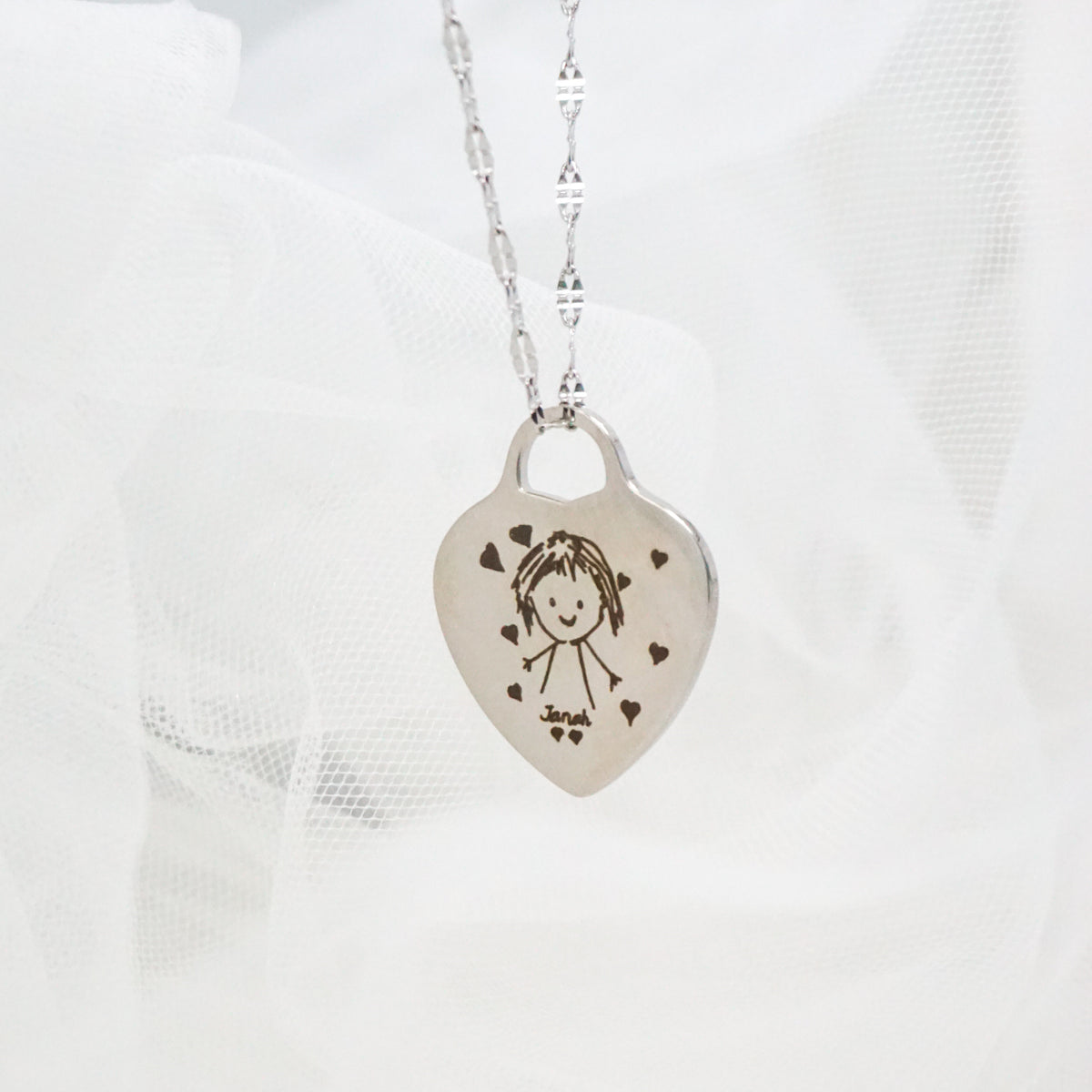 Photo Heart Necklace - Marilag Accessories PH