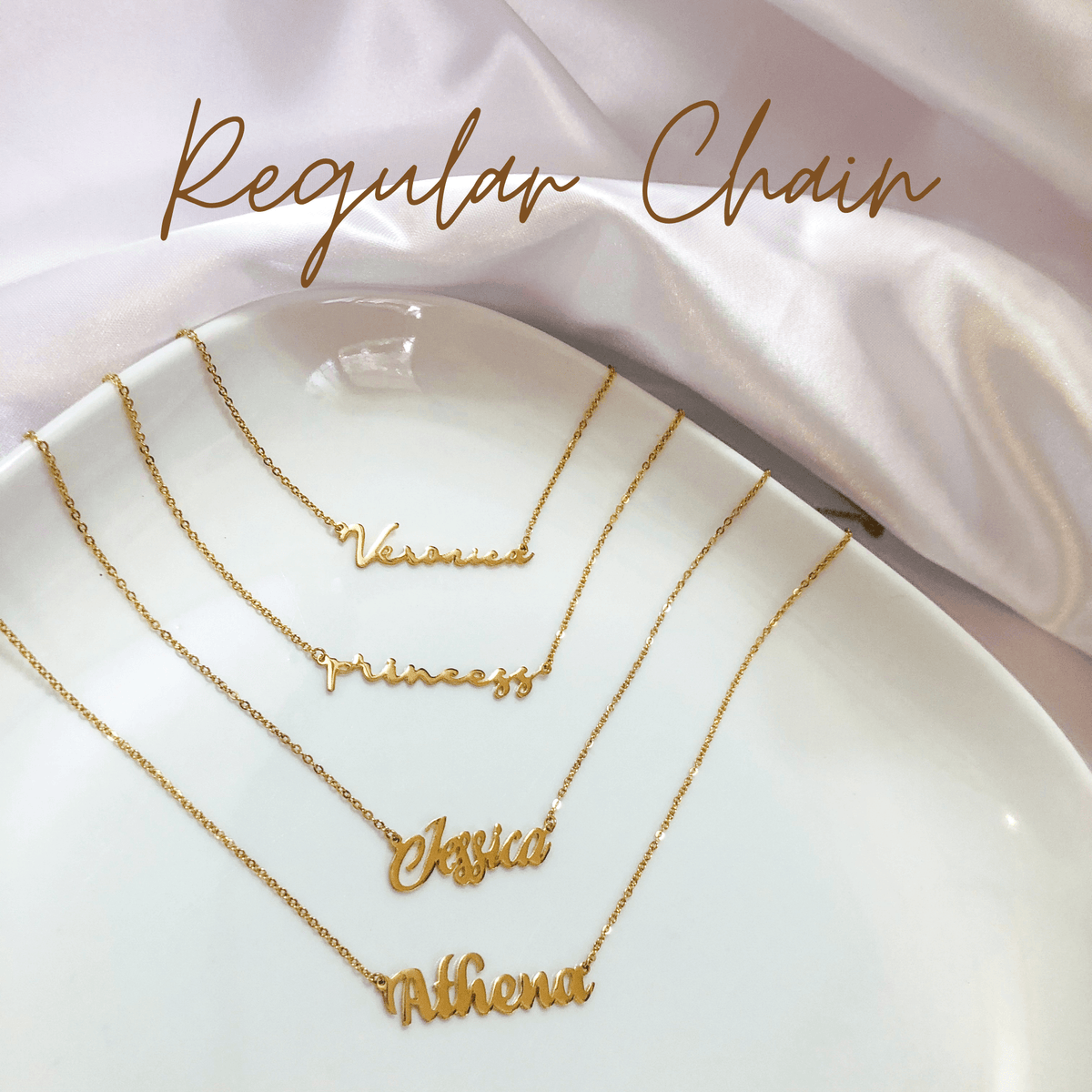 Name Disc Necklace - Marilag Accessories PH