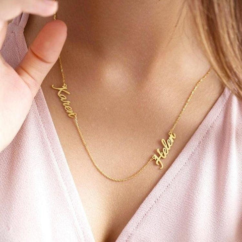 Double Name Necklace - Marilag Accessories PH