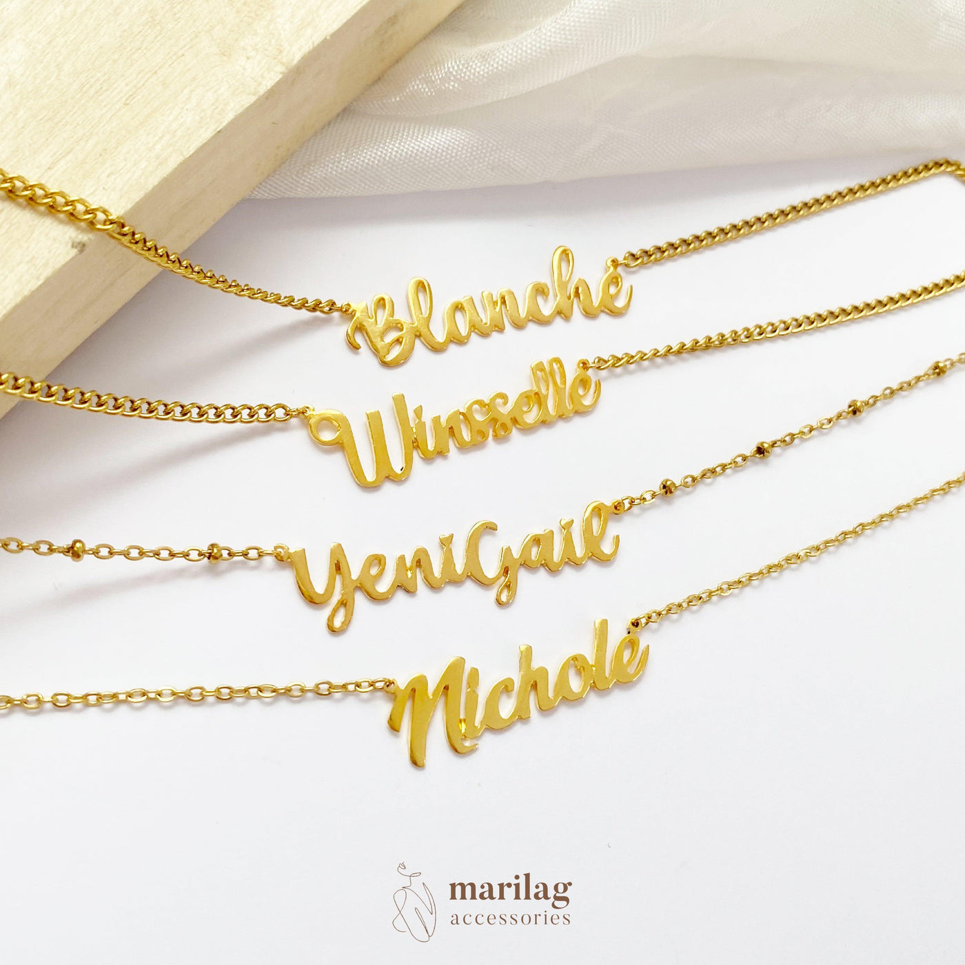 Namesake Accessory Name Necklace – Marilag Accessories PH