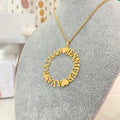 Circle of Love Name Necklace - Marilag Accessories PH